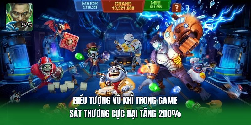 Biểu Tượng Vũ Khí Trong Game | Sát Thương Cực Đại Tăng 200%