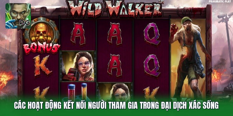 Các hoạt động kết nối người tham gia trong Đại Dịch Xác Sống