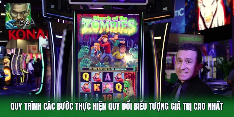 Quy trình các bước thực hiện quy đổi biểu tượng giá trị cao nhất